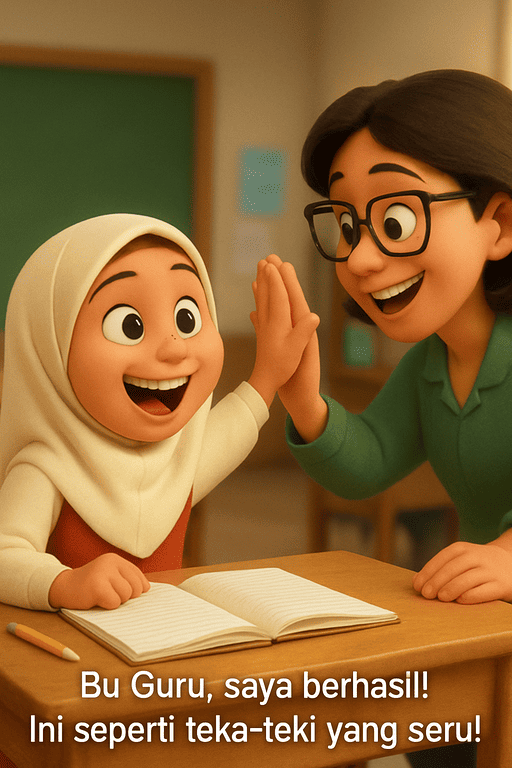 Siswa berhasil menyelesaikan tugas