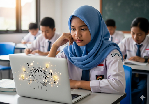 02. Mendorong kemampuan berpikir kritis dan analitis dalam menyaring informasi