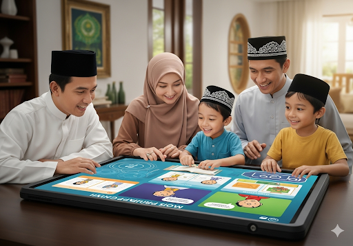 Gambar 2. Solusi Belajar digital bersama keluarga